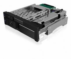 Icy Box Ib-173ssk dėklas 2.5/3.5" Hdd, aliuminio