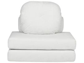 Sofa-lova Beliani Olden, balta sp., 91 x 81 cm x 54 cm