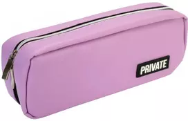 Penalas PRIVATE, CoolForSchool, 210x55x90mm, rožinės sp.
