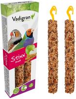 Lazdelės Vadigran Stixx Tropical Finches Fruit 2pcs 14469, tropinėms papūgoms, 0.085 kg