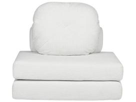 Sofa-lova Beliani Olden, balta sp., 91 x 81 cm x 54 cm