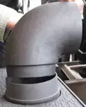 Alkūnė krosnelei 127mm
