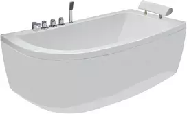 Akrilinė vonia B1680 dešininė be masažų (simple) 170cm