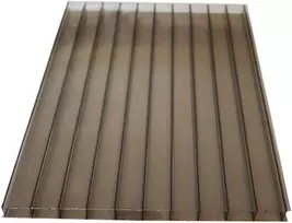 Polikarbonatas bronza-pilkas 6mm