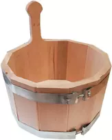 Kubiliukas medinis viena rankena 7.5L
