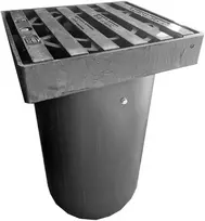 Dangtis ketaus 425 RCP D400-40T/TL-400 su grotelėmis MGN 35436
