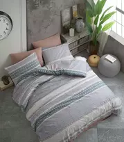Riposo Renforce medvilnės patalynės komplektas Laura 200x200 cm
