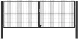 Vartai su dviem stulpais 1730x3000 mm (Ral7016)
