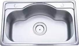Nerūdijančio plieno plautuvė D7044P 700x440 0.8matt