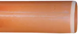 Lietaus nuotekų vamzdis PVC 110 x 3.2mm x 2m be movos