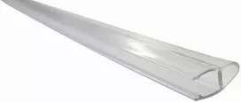 Tarpinė D formos 4mm 2.2m plastikinė