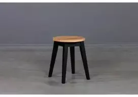 STOOL Juodas Mix ąžuolinė taburetė