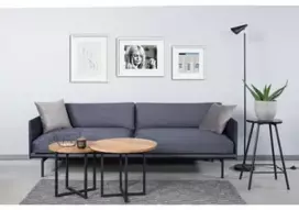 LOFT Ø60 2 in1 Ø50 ąžuolinis apvalus žurnalinis staliukas : Apdaila - Be apdailos