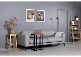 SELECT aukštesnis ąžuolinis 35x45x72 šoninis staliukas : Apdaila - Aliejuota bespalviu linų sėmenų aliejumi