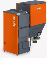 Katilas granulinis Agro UNI 40 su 40kw Zenono degikliu ir 600 l talpa