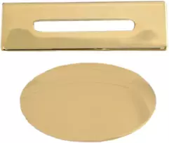 Detalė vonios sifono apdailos Gold