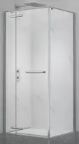 Dušo kabina PRESTIGE 120x90 chrom/skaidri be pado