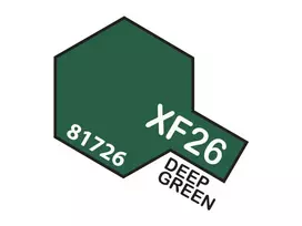 Tamiya XF-26 Deep Žalias akriliniai dažai 10 ml