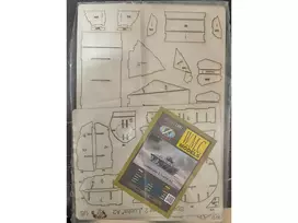 Wmc Models WMC Spahpanzer 2 Luchs A2 faneros rėmas, lazeriu pjautas, 1:25
