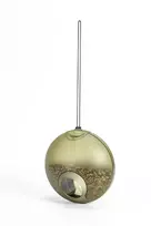 Lesykla laukiniams paukščiams Plastia ø27cm žalia