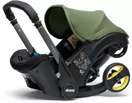 Automobilinė kėdutė - vežimėlis Doona i, 0-13 kg, Desert Žalias