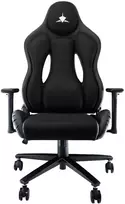 White shark Baltas Shark Baltas Shark TALISMAN-B Gaming Chair Juodas