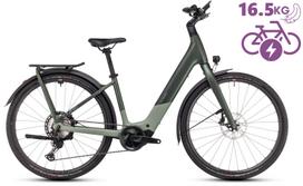Elektrinis dviratis Cube Kathmandu Hybrid C:62 SLT 400X Easy Entry stellar'n'origanogreen 2025