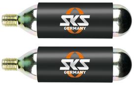 Suspausto oro CO2 balionėlis SKS pompai Airbuster (2x16g), su sriegiu