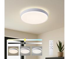Brilagi - CORVO LED dimeriuojamas lubinis šviestuvas LED/72W/230V 3000-6000K baltas, skersmuo 50 cm + su nuotolinio valdymo pultu