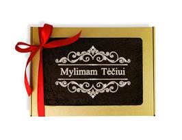 Siuvinėtas rankšluostis „Mylimam tėčiui“