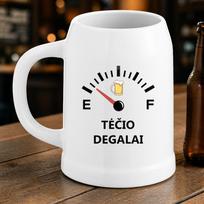 Keramikinis bokalas „Tėčio degalai“