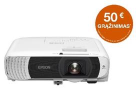 Epson EB-FH18 Full HD projektorius | Apple AirPlay 2 | Wi-Fi | HDMIx2 | 4100 liumenų | Mėgaukitės įspūdingu iki 304 colių dydžio projektuojamu ekranu
