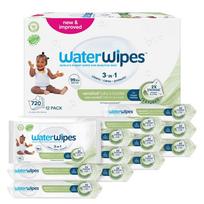 WaterWipes drėgnos servetėlės SENSITIVE + 720 vnt. (12 pak. x 60 vnt.)