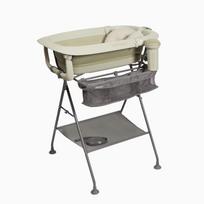 TWISTSHAKE sulankstoma vonelė su stovu, pagalve, piltuvėliu Luxury Bath Kit Beige