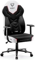 DIABLO X-Gamer Normal Size ergonominė žaidimų kėdė | Snow white