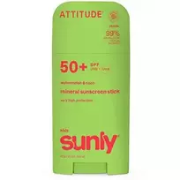 „Attitude Kids Sunly Stick SPF 50“ – mineralinis saulės kremas vaikams, 60,0 g