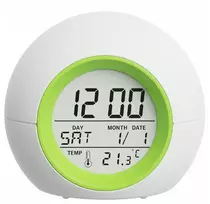 Setty JZ-212 Alarm clock with LED light green