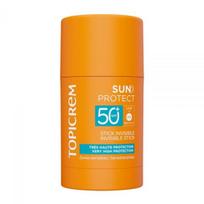TOPICREM apsauginis veido pieštukas SUN PROTECT INVISIBLE STICK, SPF50+, 15 g