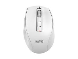 MARVO WM103 Slim Wireless Optical Mouse (White)