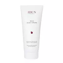 IDUN Minerals maitinamasis kūno kremas su sviestmedžių ir avižų aliejais, 200 ml