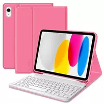 Tech-Protect SC Pen + Keyboard, iPad 10.9”, 10/2022 / 11” 11/2025, Magenta