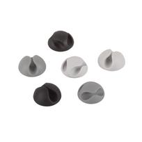 Kabelių laikiklis Fix-O-Moll x 1.9 cm, įvairių spalvų, 6 vnt.