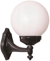 Prekė su pažeista pakuote. Sieninis lauko šviestuvas Opviq BAP-68160-BSY-M1-OP, 60W, E27, IP65, juoda sp., 25 cm x 30 cm