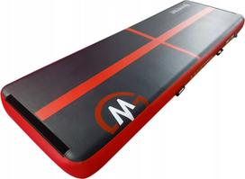 Master pripučiamas gimnastikos čiužinys MAS-B862-Black-Red 300 cm x 100 cm x 20 cm Black | MAS-B862-black-red | 8592833009852