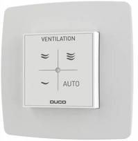 SPC DUCO drėgmės kambario jutiklis su valdymu RF/laidinis, White | 0000-4606 | 5425037155380