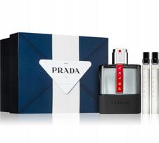 Prada Rinkinys Prada Luna Rossa Carbon EDT 100ml + EDT 2x 10ml | 3614273950190 | 3614273950190