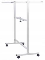 OfficeProducts Mobilioji sausa magnetinė lenta, dvipusė, lakuota, aliuminio rėmas, 110x75cm, white | 20067411-14 | 5901503635162