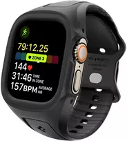 Spigen LIQUID AIR ‘PRO’ APPLE WATCH Ultra 1 / 2 / 3 (49 MM) juodos spalvos