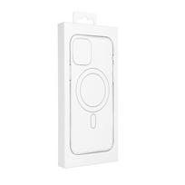 Silikoninis MAG COVER dėklas suderinamas su MagSafe iPhone 17 Pro Max raudonas