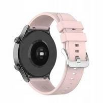 „BestAccessories" silikoninė laikrodžio apyrankė 22mm, rožinė